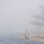 Kabut asap Kepung Kabupaten Banyuasin Sumatera Selatan