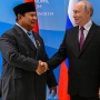 Momen Prabowo Bertemu Putin di Vladivostok