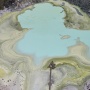 Potret Kawah Putih yang Airnya Menyusut hingga 70 Meter