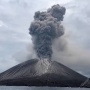 Gunung Anak Krakatau 'Muntah-muntah' Lagi Selasa Pagi Ini, 3 Kali Erupsi