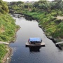 Potret Sungai Cileungsi Menghitam Akibat Dugaan Limbah Industri