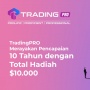 TradingPRO Merayakan Pencapaian 10 Tahun dengan Total Hadiah $10.000
