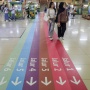 Penunjuk Arah Warna-warni Bikin Cari Bus di Terminal Blok M Lebih Mudah