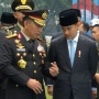 Jelang Uji Calon Kapolri, Listyo Masih Dampingi Prabowo dan Ngobrol dengan Gibran di Lubang Buaya