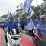 Ribuan Buruh Kepung Gedung DPR RI, Jalan Gatot Subroto Tak Bisa Dilewati Kendaraan