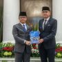 Sugiono Serahkan Jabatan Menlu kepada Arrmanatha Nasir, Keduanya Sempat Berpelukan