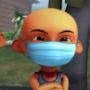 Sindiran Upin Ipin soal Kabut Asap Indonesia Picu Reaksi Warganet