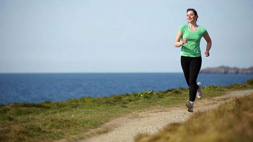 Runners path. Along the Coast.