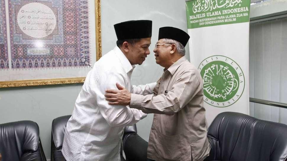 Dalam Pertemuan tersebut membahas masalah-masalah umat Islam dan bangsa, serta adanya keterlambatan pencairan dana anggaran MUI.