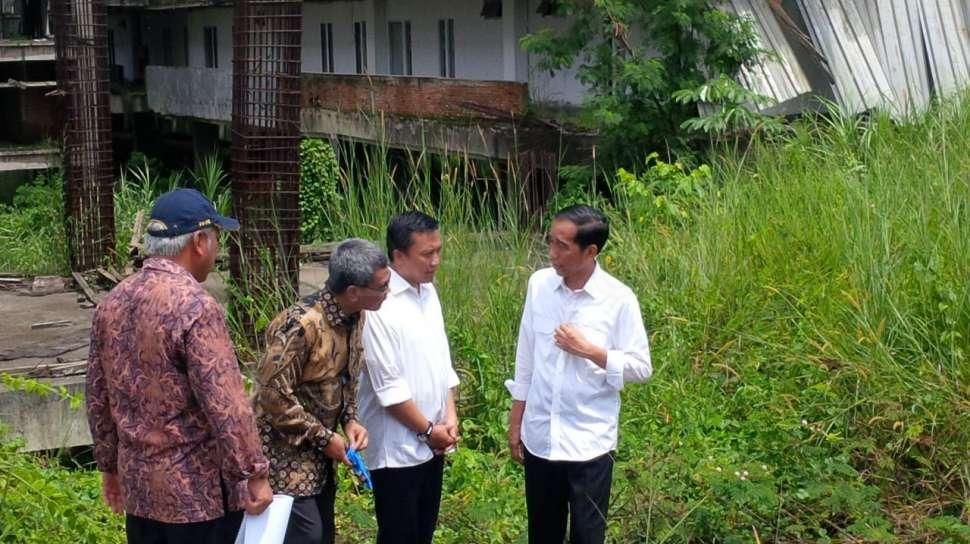 Reaksi Jokowi Lihat Proyek Zaman Presiden Sby Yang Mangkrak