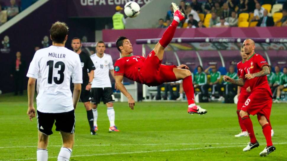 Pemain timnas Portugal, Cristiano Ronaldo. [Shutterstock]