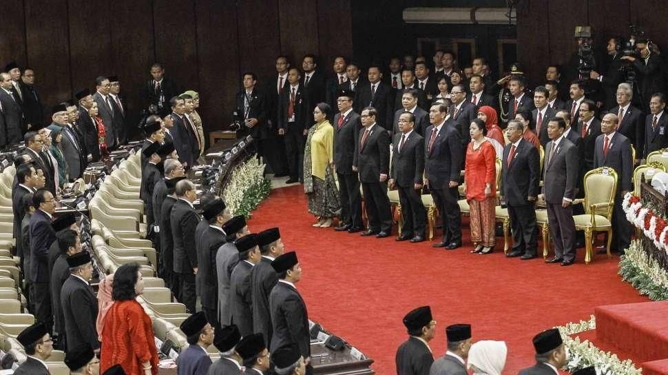 Doa Mengagetkan Usai Pidato Jokowi Di Sidang Bersama Di Parlemen