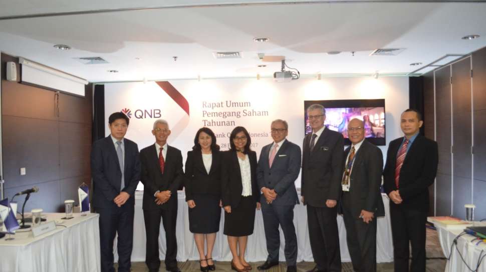 Kredit Bank QNB Indonesia Turun 15 Persen di 2016