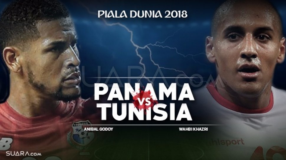 Susunan Pemain Panama vs Tunisia Grup G Piala Dunia 2018