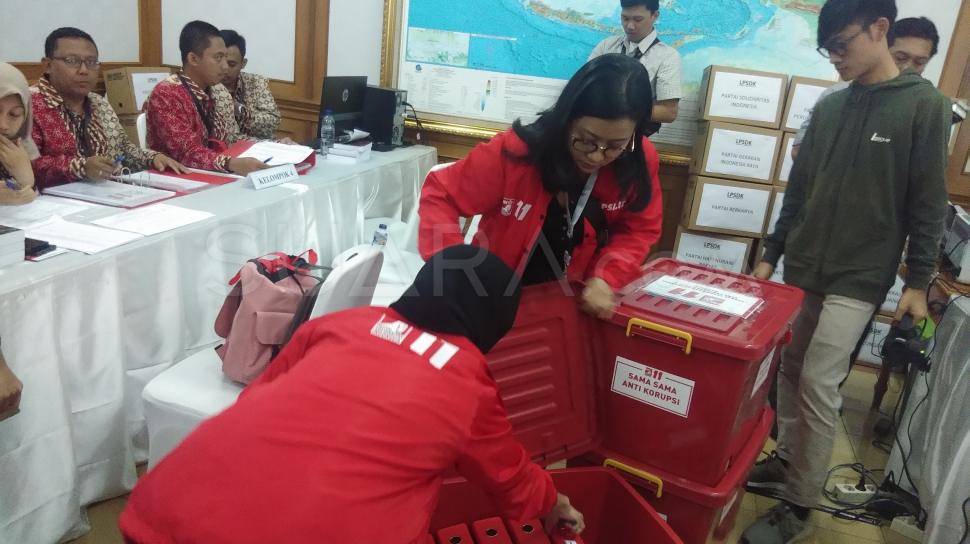 Peserta Pemilu Serahkan Laporan Dana Sumbangan Kampanye Ke Kpu