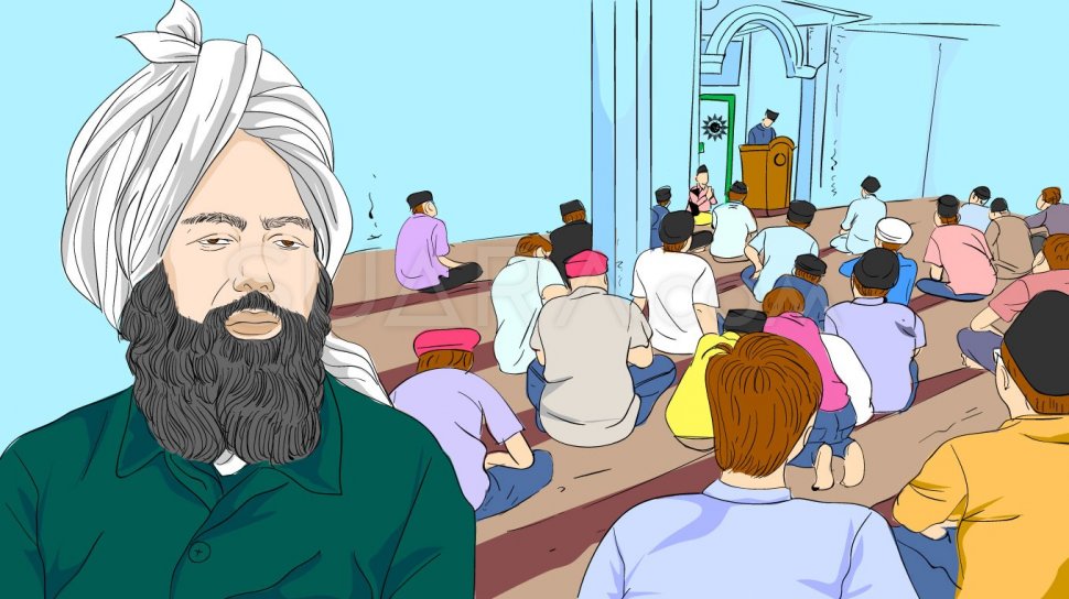 Ibadah Ramadan di Balik Plang Segel Masjid Ahmadiyah Depok