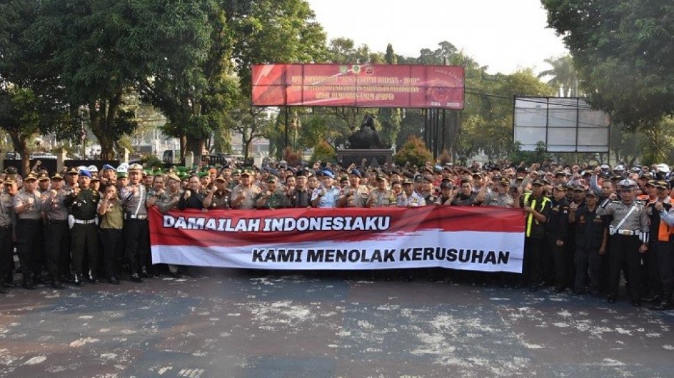 Cegah Aksi Massa Di Mk 4 Ribu Pasukan Tni Polri Dari Bogor Turun Tangan Suarajabarid 