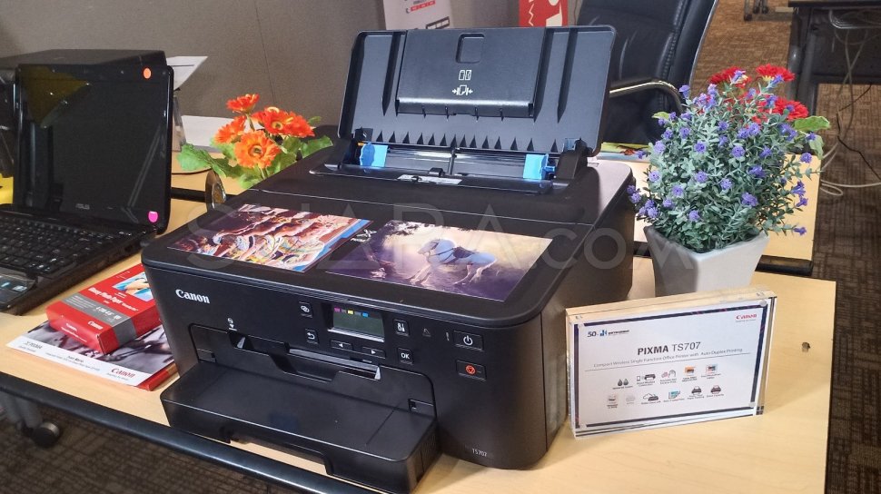  Datascrip  Luncurkan Printer Rumahan Canon Pixma TS707