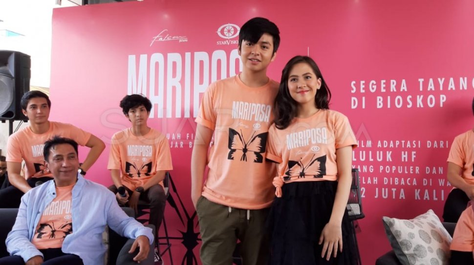 Angga Yunanda dan Zara JKT48 Kembali Dipasangkan di Film Mariposa