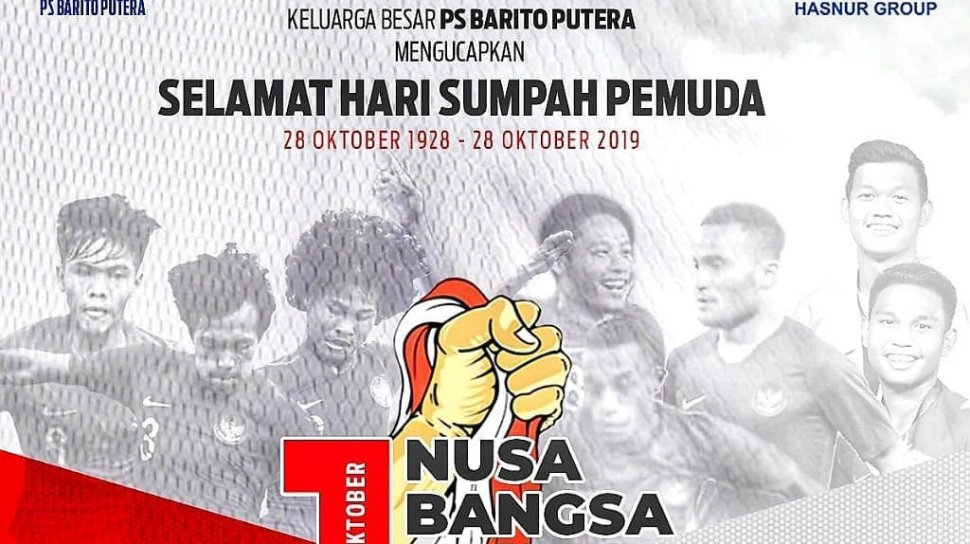 Peringati Hari Sumpah Pemuda Begini Cara Tim Tim Liga 1 Merayakannya