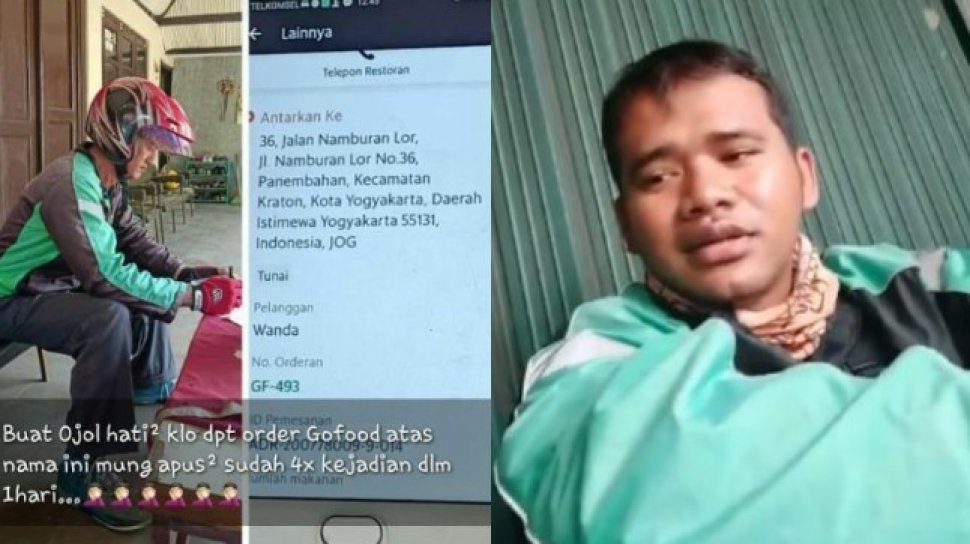 Driver Yang Tertipu Order Fiktif Dikabarkan Meninggal Di Kosnya Di Jogja 0973