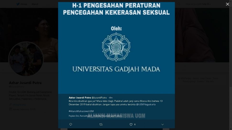 Ini Fakta Terbaru Di Balik Ramai Tagar Ugmbohonglagi