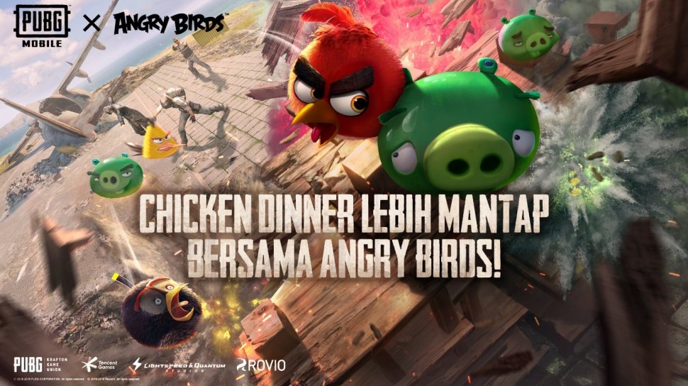 Dari Angry Birds Hingga Ragegear Inilah Fitur Baru Pubg Mobile