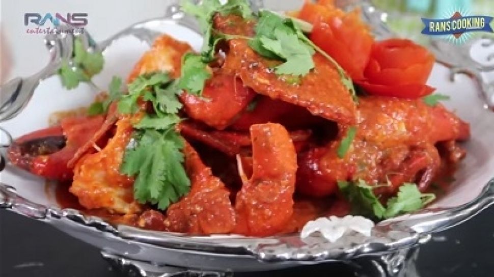 Resep Kepiting Saus Padang ala Nagita Slavina dan Chef Anwar Bikin Ngiler