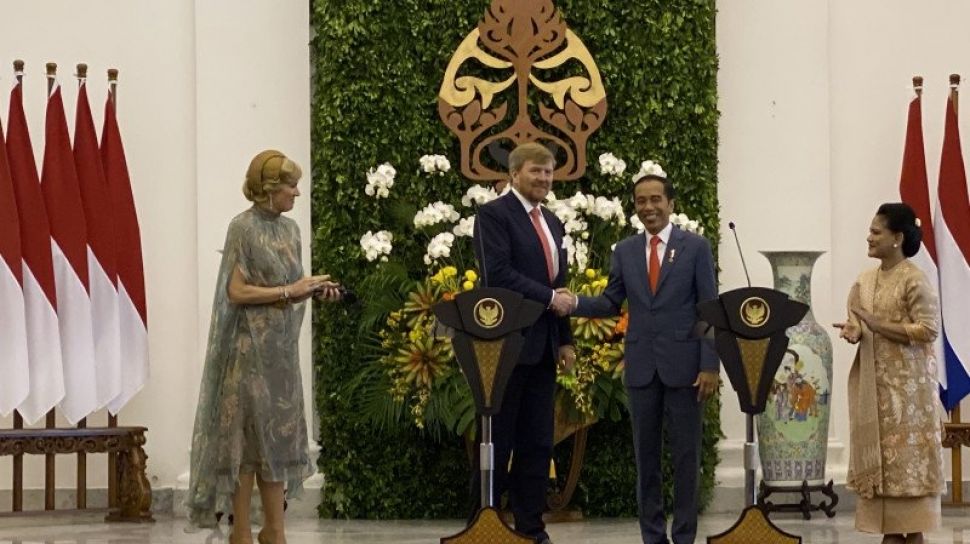 Belanda Pernah Menjajah Indonesia, Raja Willem Menyesal di Hadapan Jokowi