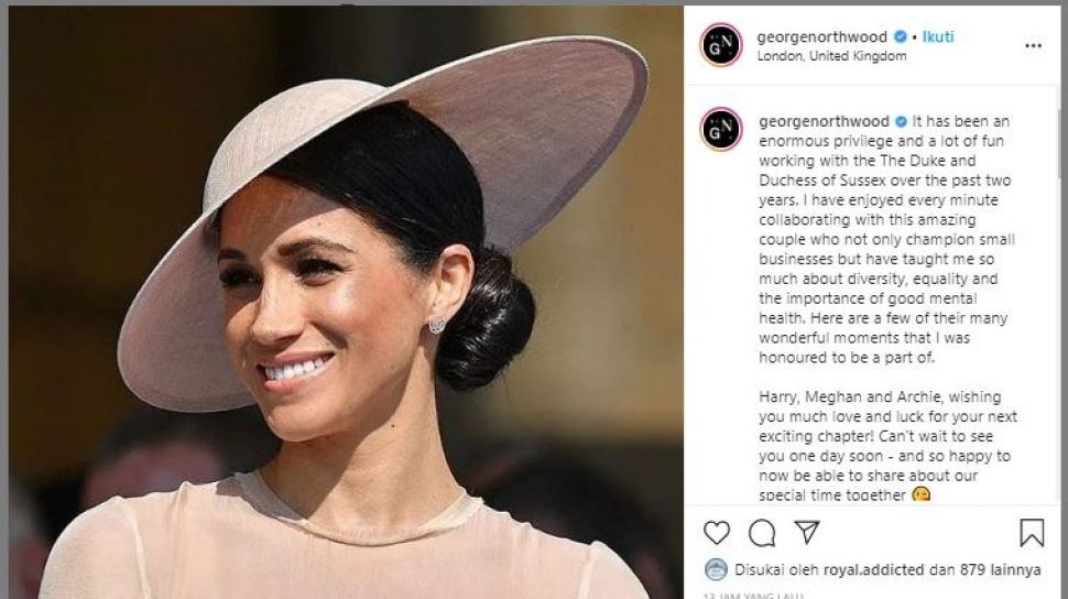 Gara-Gara Salam Perpisahan, Identitas Penata Rambut Meghan Markle Terungkap