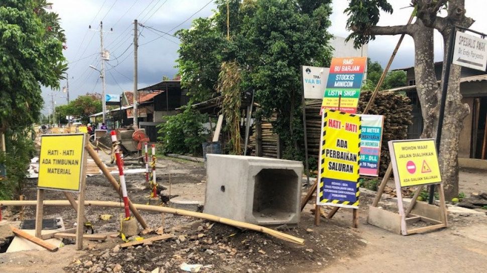 Curah Hujan Tinggi, DPUPKP Jogja Benahi SAH Di Titik Rawan Banjir