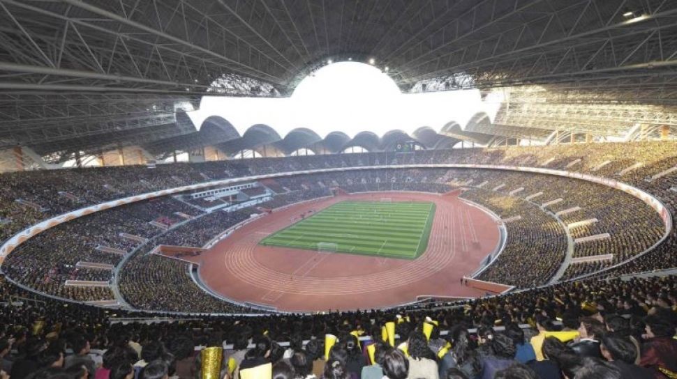 Megah dan Mewah, Begini Potret Stadion Terbesar di Dunia Milik Korea Utara