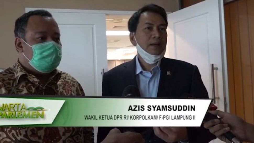 Anggota Dewan Tak Dapat Draf Uu Azis Syamsuddin Kini Pakai Elektronik