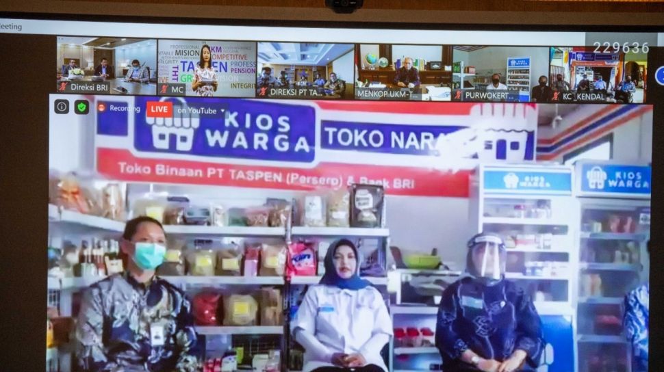 Kios Warga, Sinergi Taspen Dan BRI Tingkatkan Kesejahteraan ASN