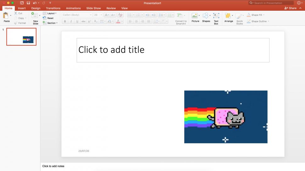 Cara membuat powerpoint yang bisa di klik