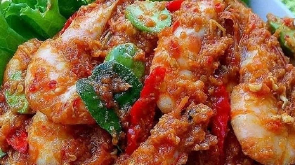 Resep Udang Saus Padang Mewah Bak Sajian Restoran Bintang Lima