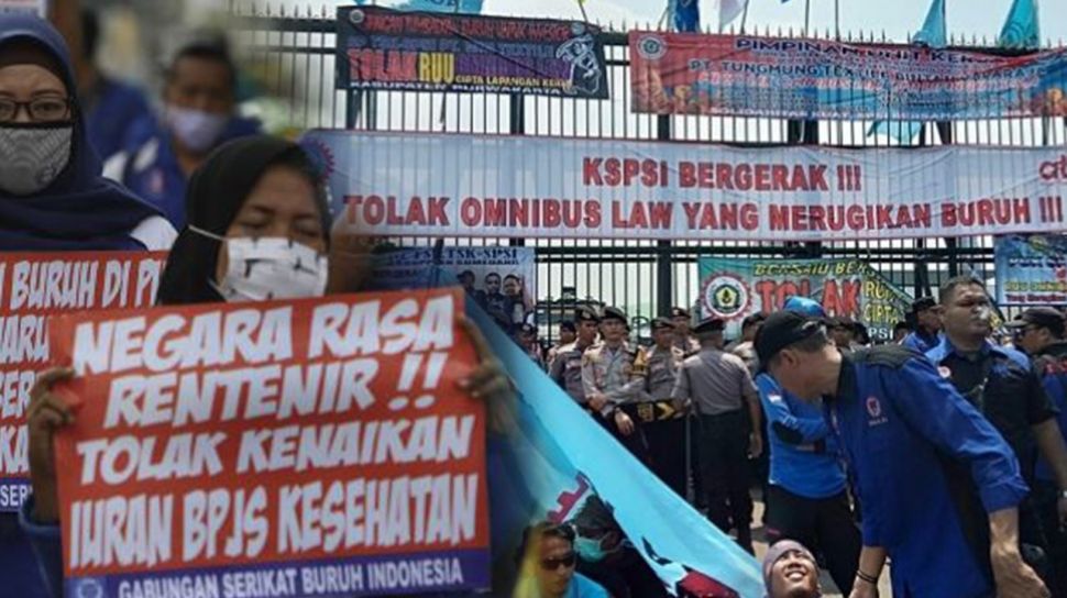 20 Ribu Buruh Di Tangerang Dan Tangsel Akan Berunjuk Rasa Tolak Omnibus Law Suara Banten