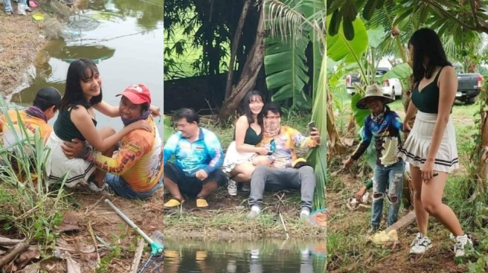 Viral Pemancingan Pakai Pemandu Wanita Publik Pantes Bapak Bapak Hobi