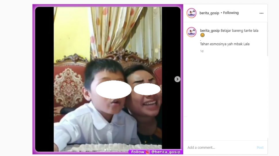 Sampai Ngegas! Viral Tante Lala Geregetan Ajari Anak Menghafal Pancasila