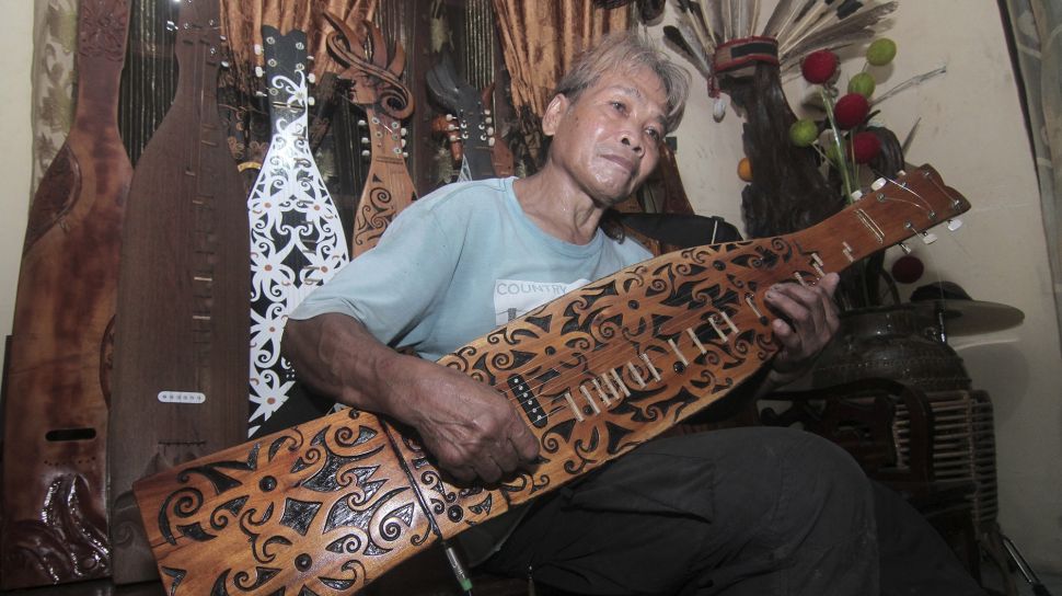 10 Alat Musik Tradisional Kalimantan Barat, dari Sape sampai Hadrah - Kalbar