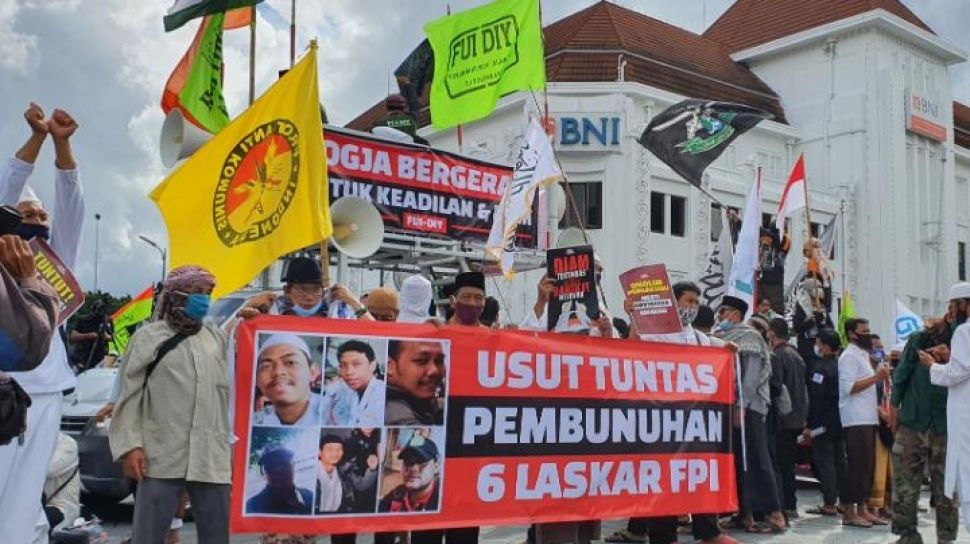 Tuntut Keadilan Atas Tewasnya 6 Laskar FPI, FUI Gelar Aksi Di Nol Kilometer