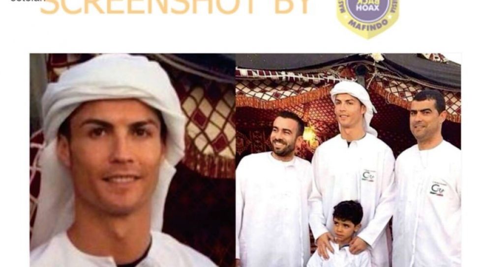 Cek Fakta Benarkah Cristiano Ronaldo Masuk Islam Pada 8 Desemberi 2020