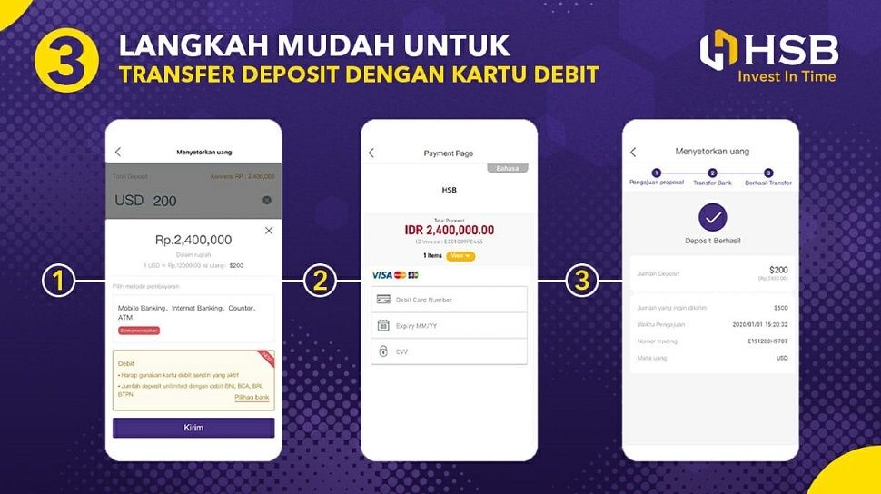 Deposit transfer