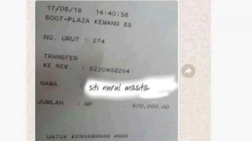 Niat Mengelabui Potret Bukti Transfer Pembeli Palsu Ini Bikin Ngelus Dada Berita Hits