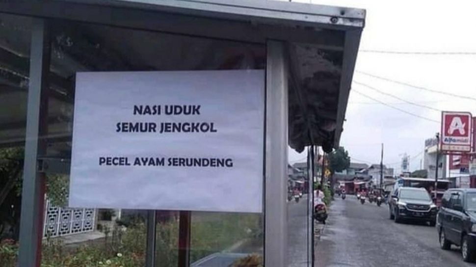 Dikira Pantun Menu Makanan Ini Bikin Warganet Salfok