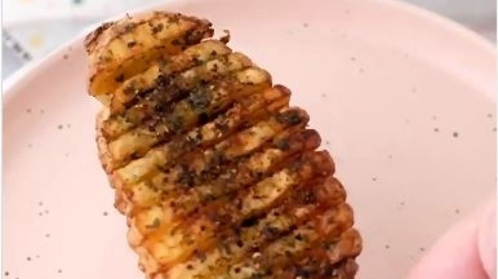 Resep Accordion Potato, Kentang Kekinian dengan Bentuk Super Unik