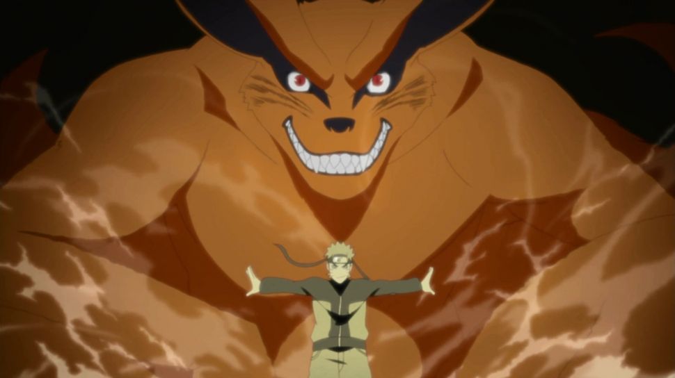 Gambar Naruto Dan Kurama gambar ke 1