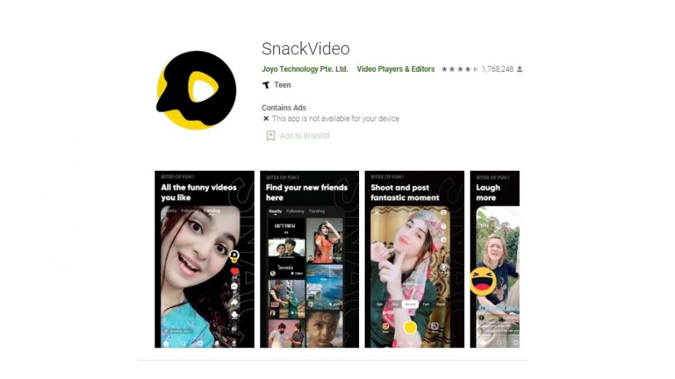 Fakta Fakta Snack Video Aplikasi Asal Cina yang Baru Diblokir Kominfo