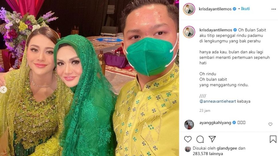 Krisdayanti S Longing Poem For Aurel And Azriel Hermansyah Netral News