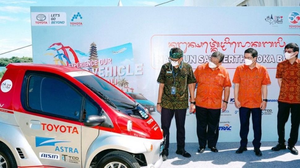 Toyota Promosikan Wisata Ramah Lingkungan Di Bali Dengan Mobil Listrik